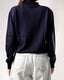 Knitted Polo Sweatshirt