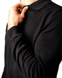 Knitted Polo Sweatshirt