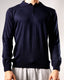 Knitted Polo Sweatshirt