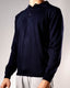 Knitted Polo Sweatshirt