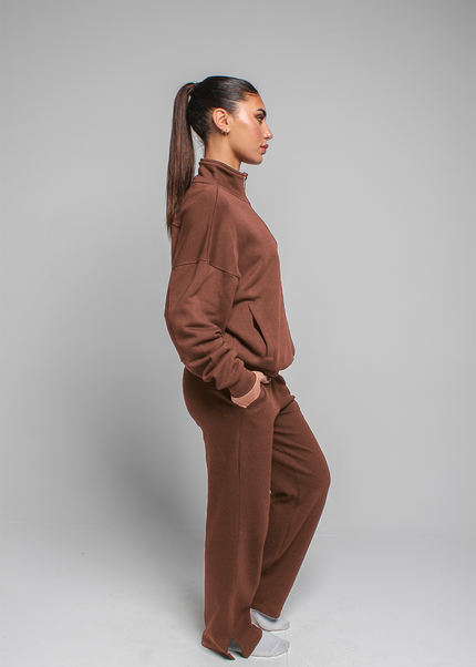 Oversized Zipper Neck Milton™ Sweater