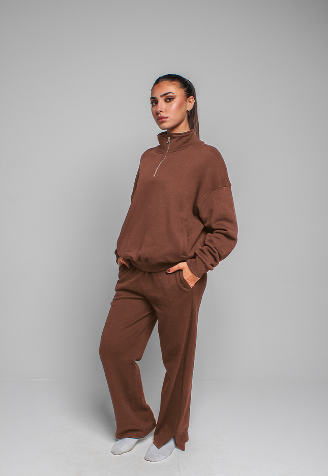 Oversized Zipper Neck Milton™ Sweater