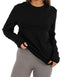 Long Sleeve Comfort T - Shirt - The Basic Look