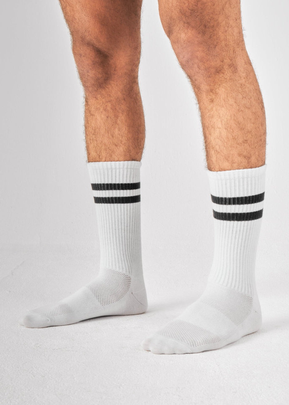 Long Socks Pack of 3 - Two Line | Unisex Comfortable & Durable – The ...