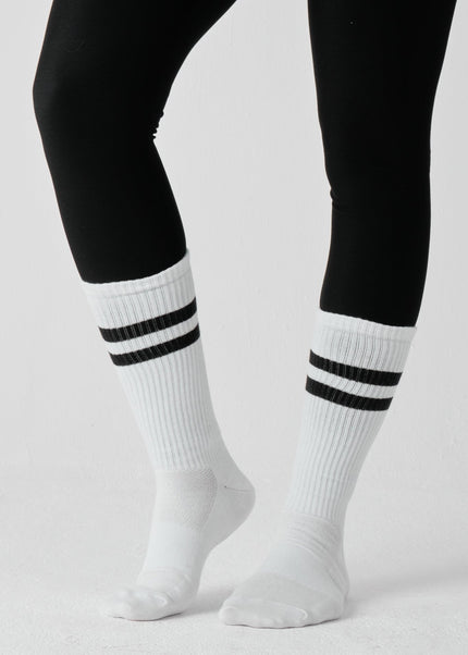 Long Socks Pack of 3 - Two Line - The Basic Look